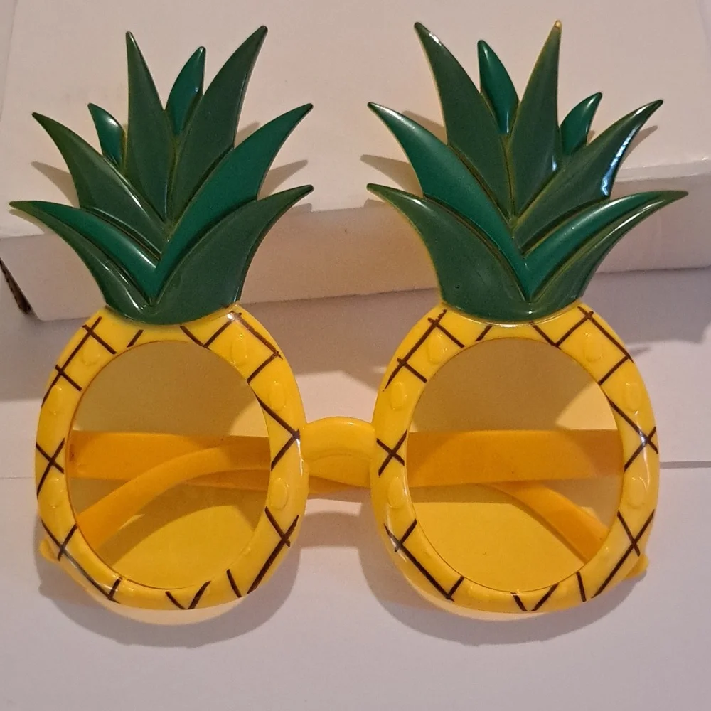 Pineapple Novelty Party Glasses, Adult